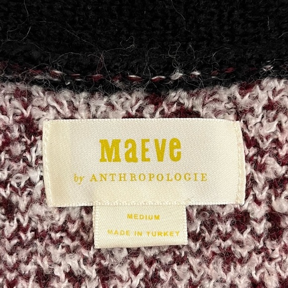 Anthropologie Black and Cream Houndstooth Cardigan - Picture 11 of 13